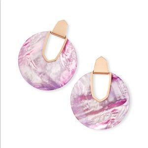 Kendra Scott Diane Rose Gold Statement Earrings